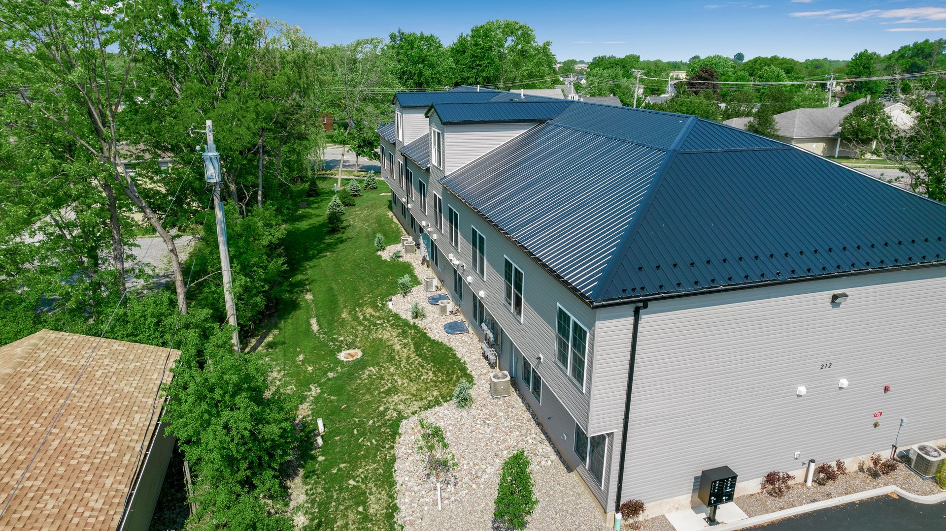 Multi-family apartment buildings within Amherst NY community