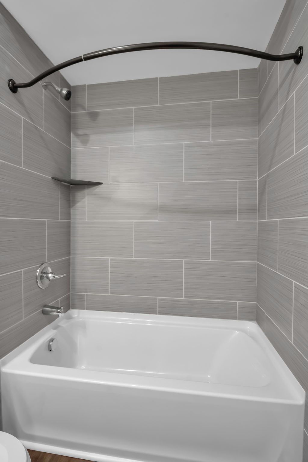 Wash area featuring contemporary plumbing installation