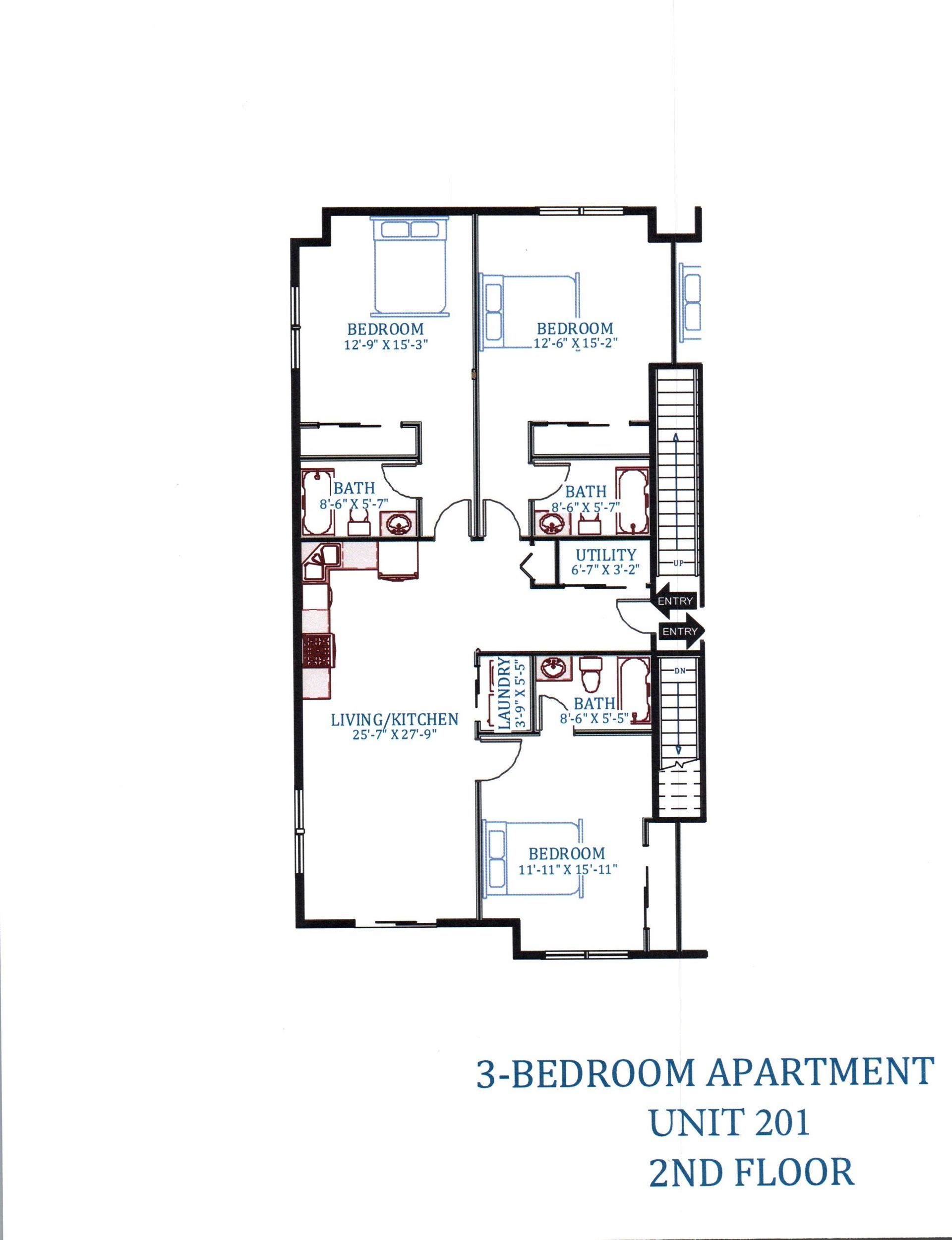 RC 2021 201 3 bed 3 bath