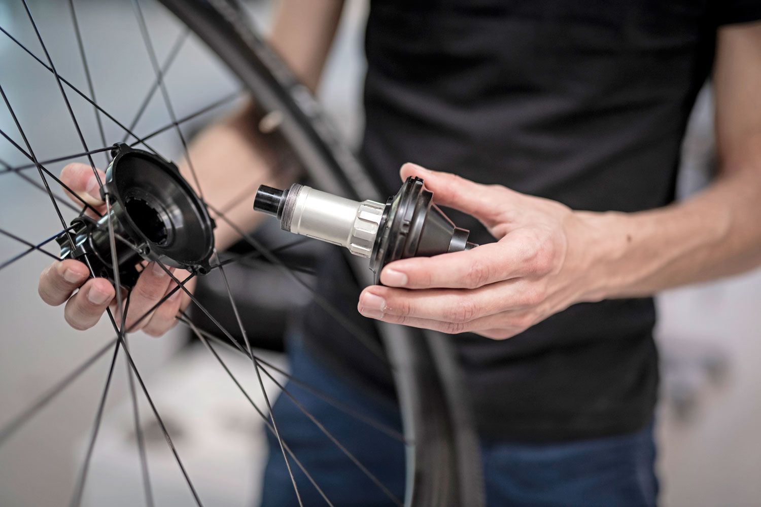 Classified powershift hub