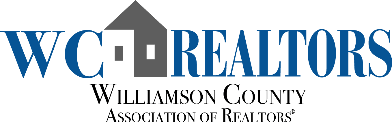 WC REALTORS logo with blue and gray house icon and text “Williamson County Association of Realtors”
