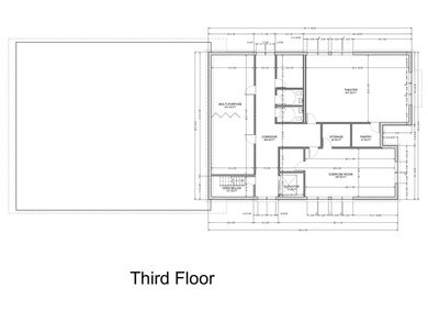 
Third-floor plan: content creator space and parent-child learning lab