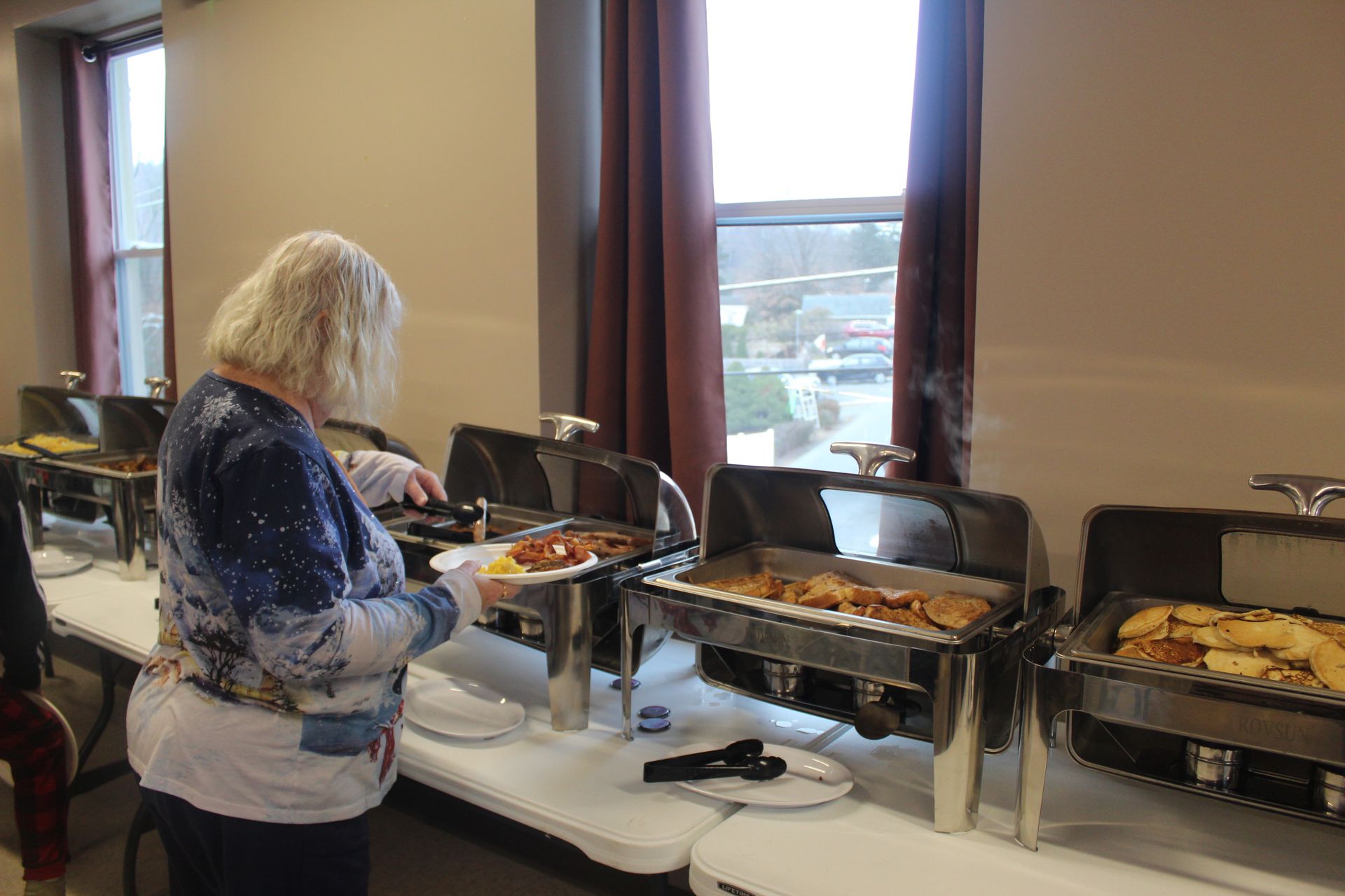 A hearty breakfast buffet at Mohnton Fire Company.