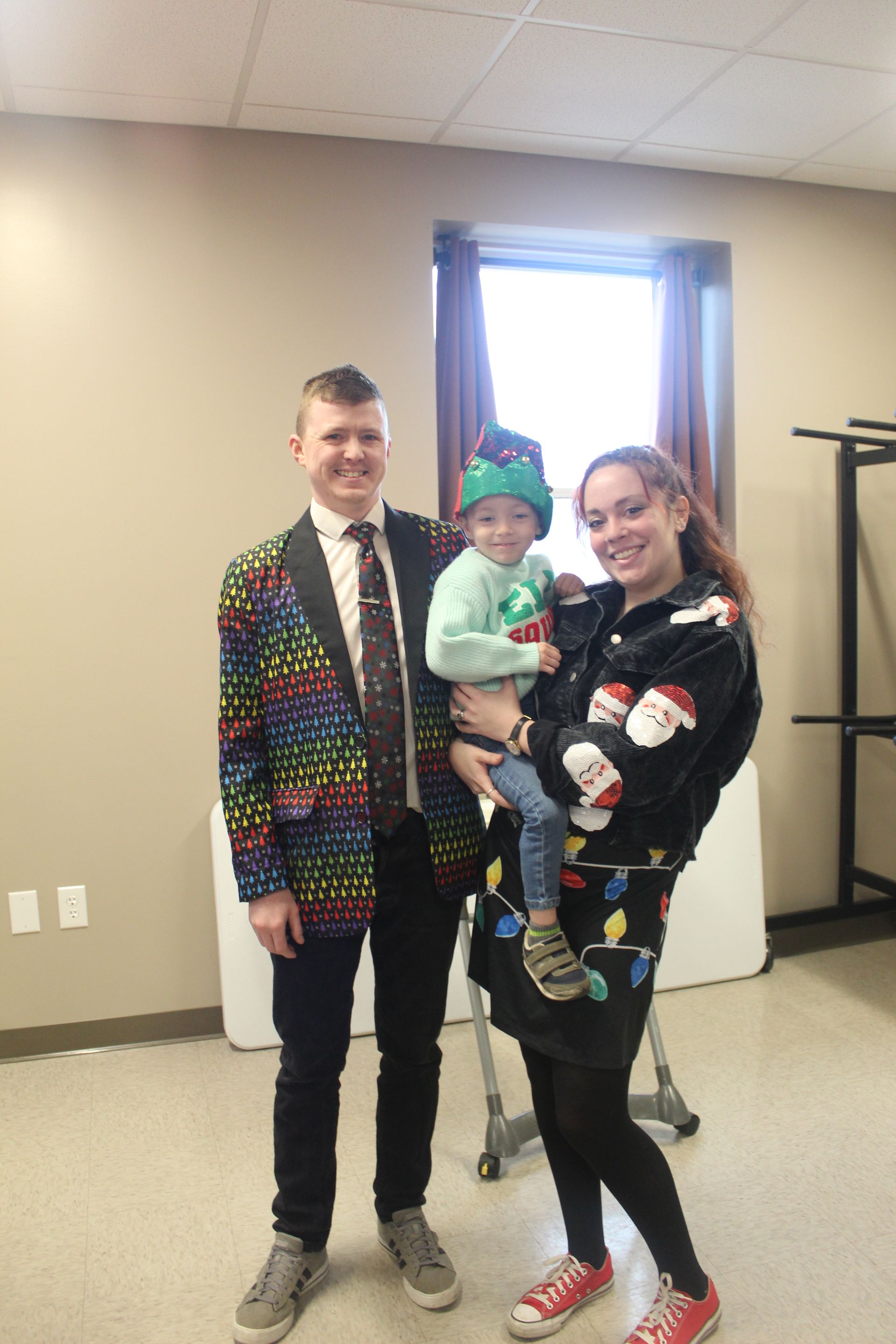 Ellyn & Michael Harkin and their nephew Killian.
