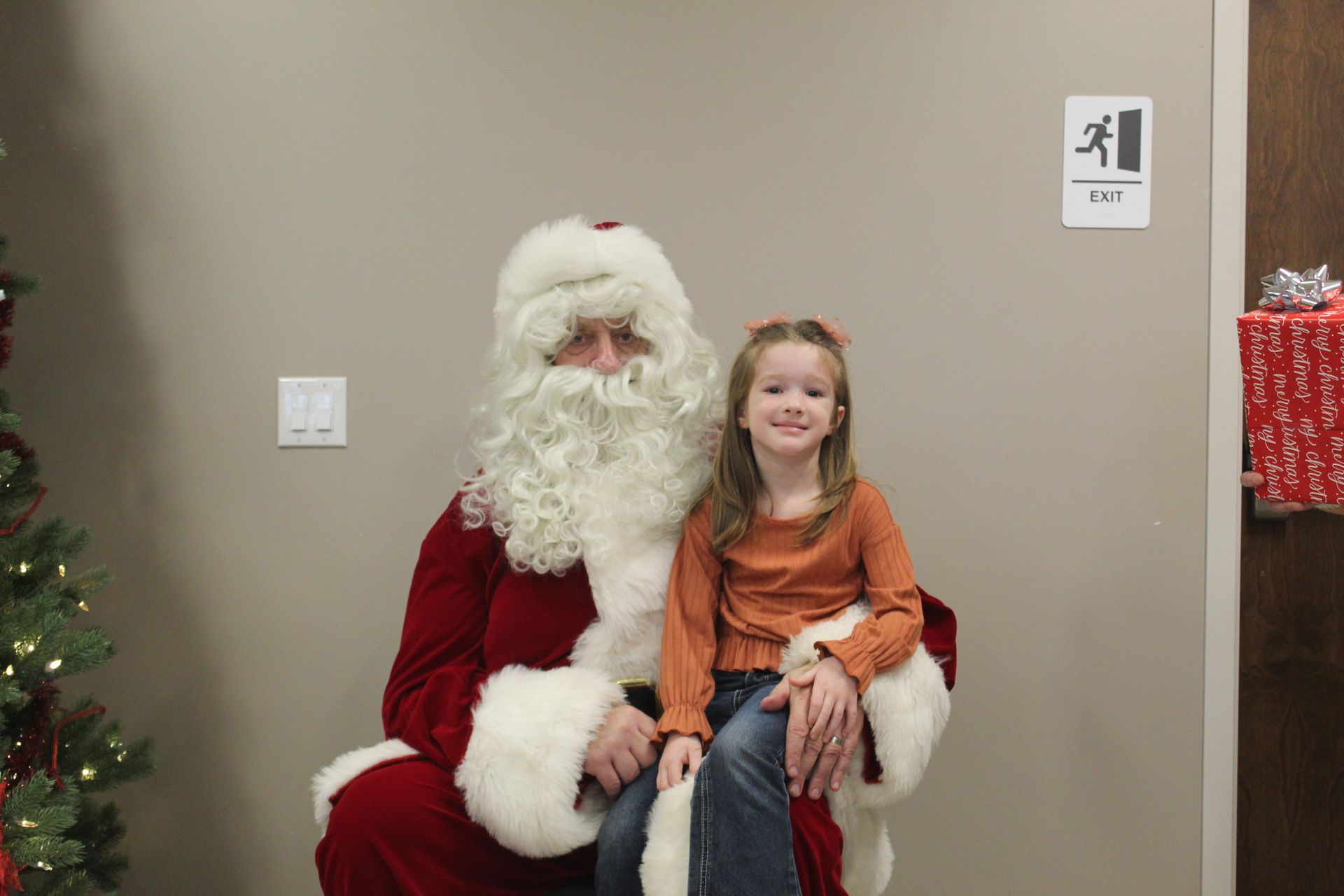 A picture with Santa