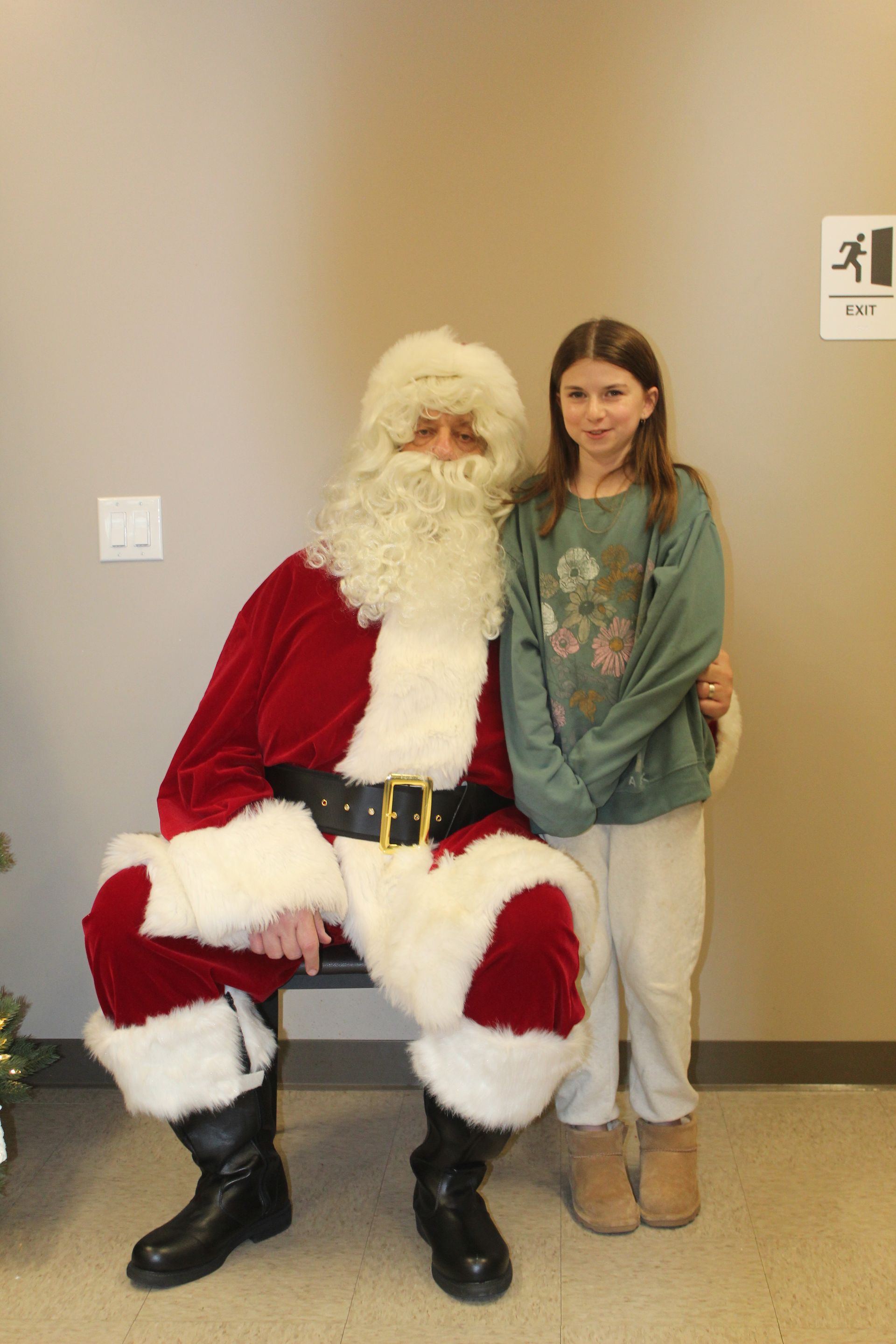 A picture with Santa