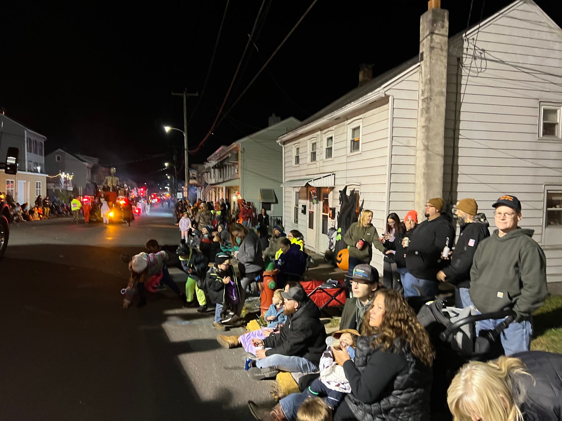 There were many spectators at this hometown event!