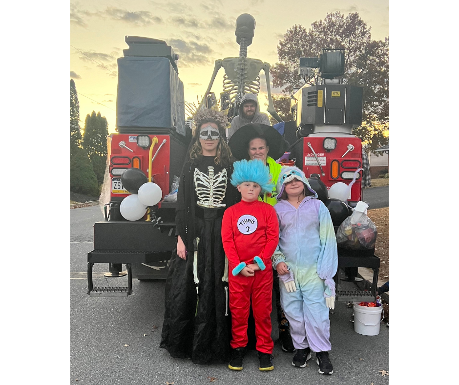 Some of our walkers in the parade!