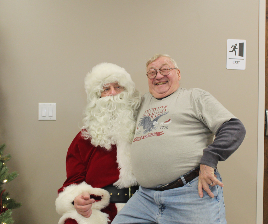 Wayne Lamp as Santa
