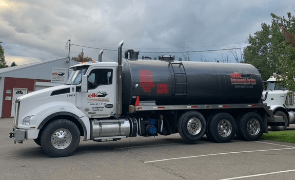 Elk Environmental Services's new bottle truck