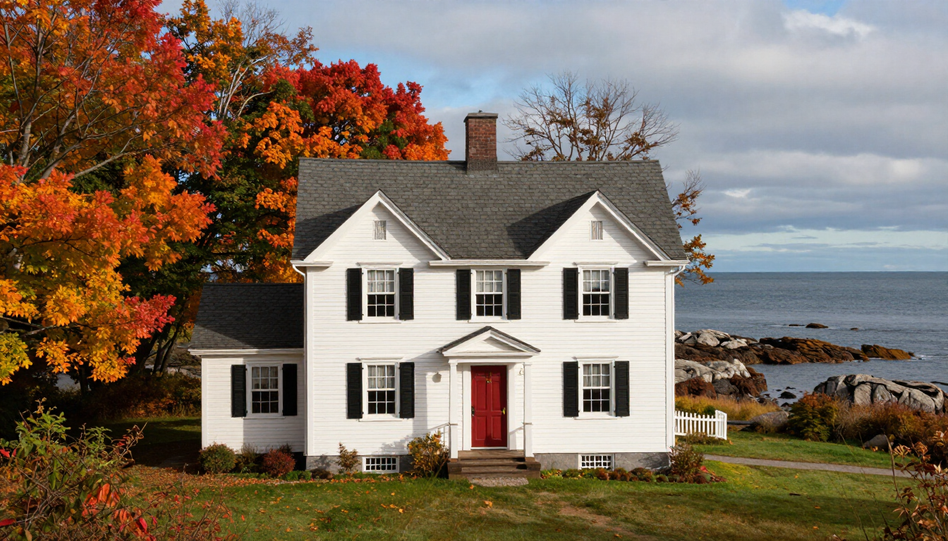 Coastal Maine Home Siding