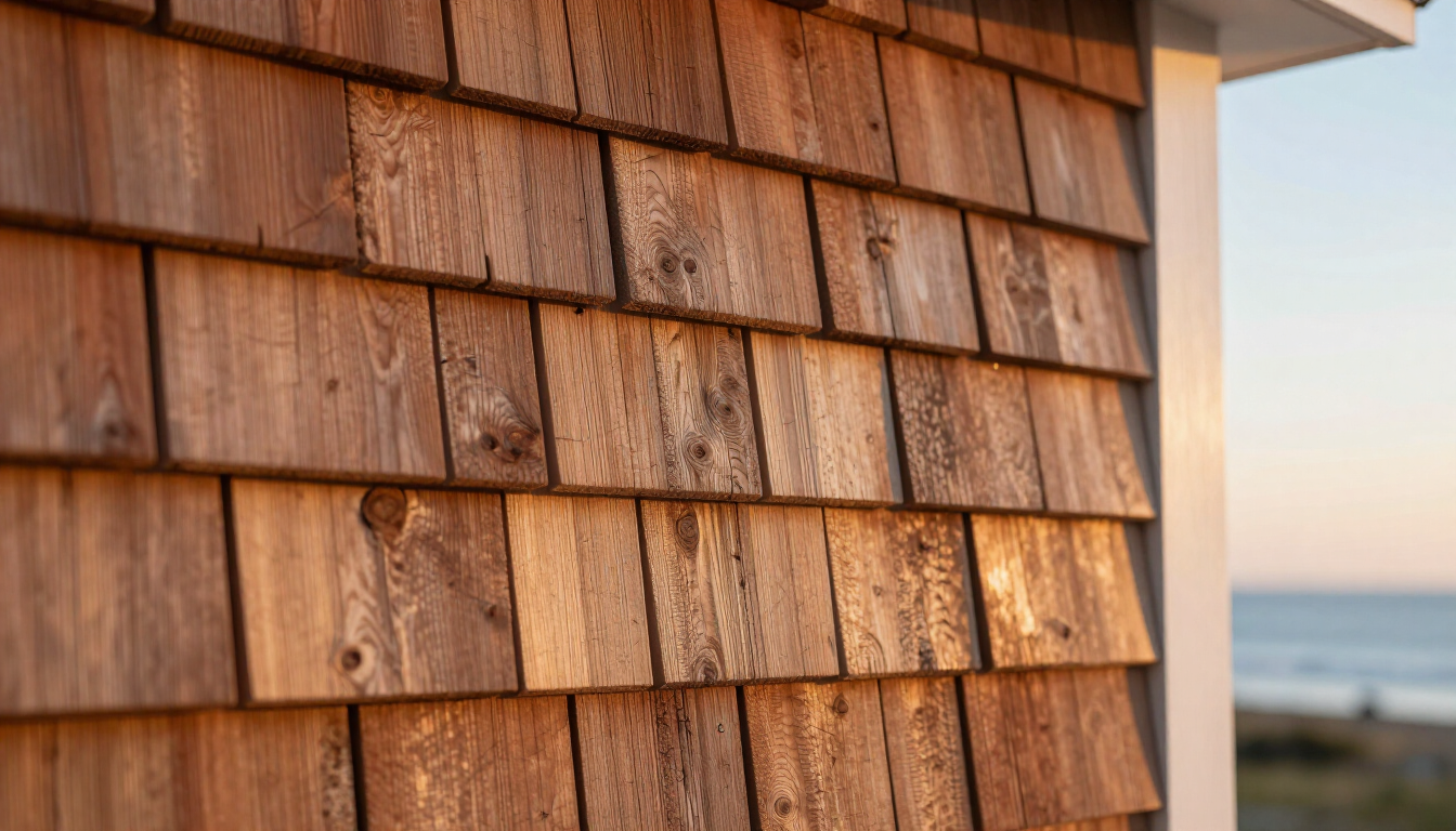 Cedar Siding Detail