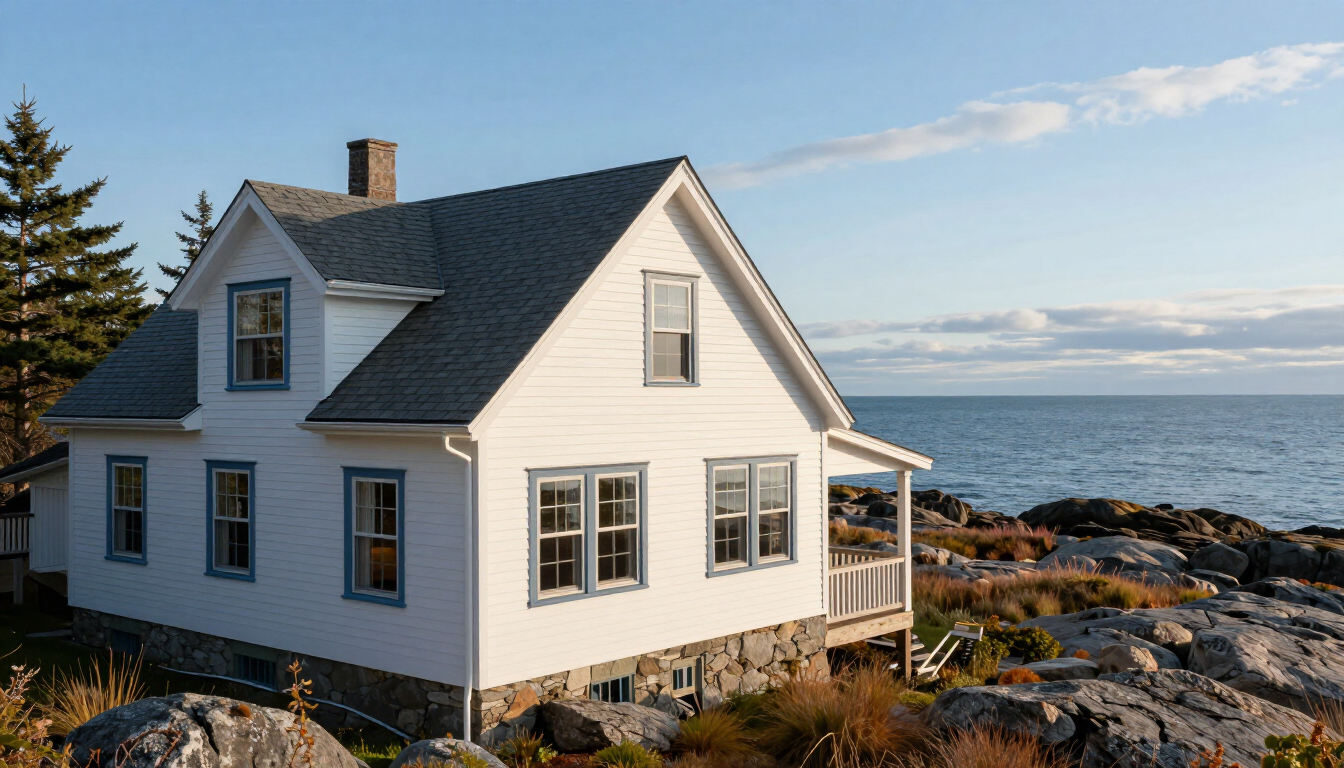 Professional roofing installation in Midcoast Maine