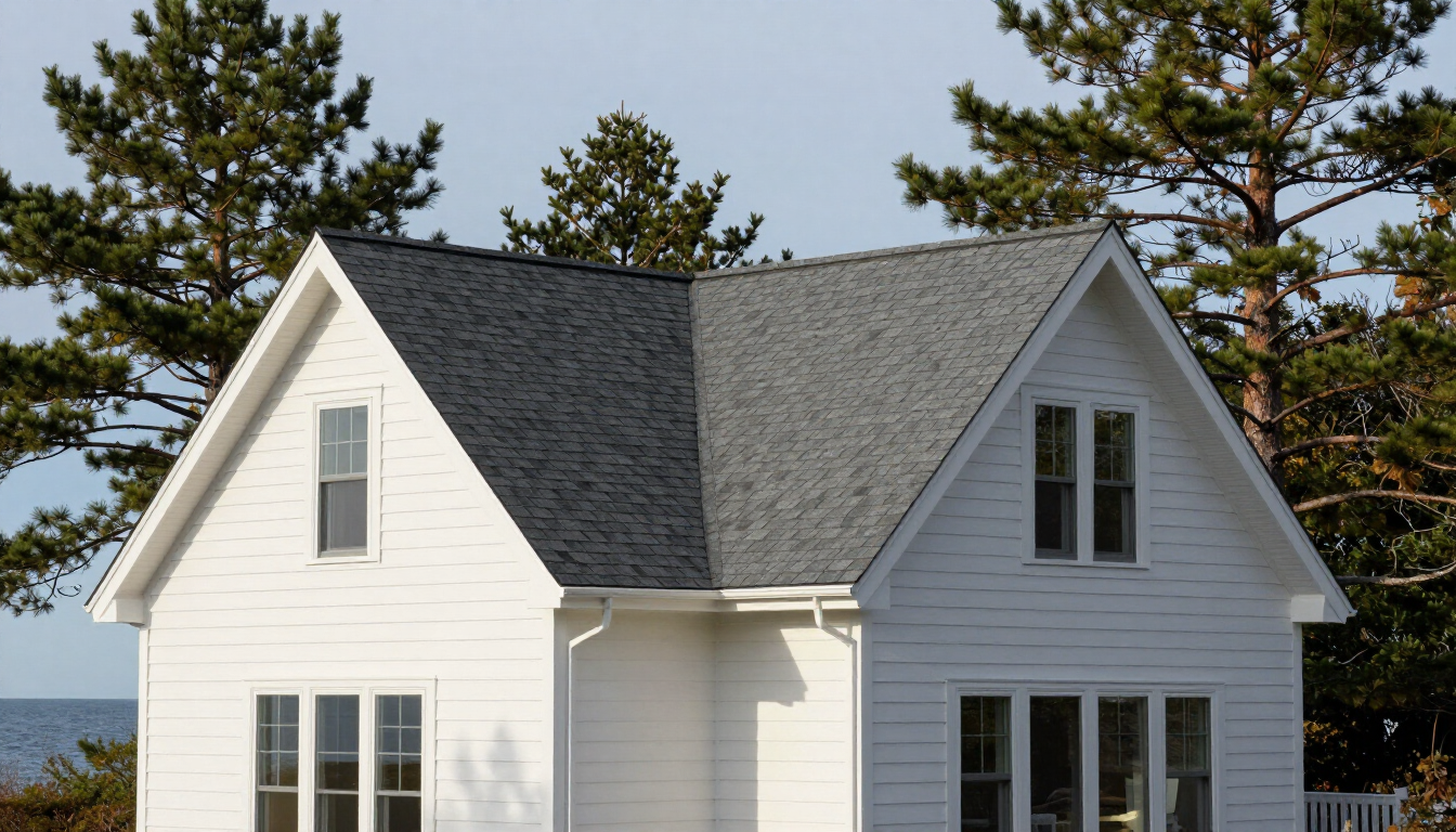 New roof installation in Maine