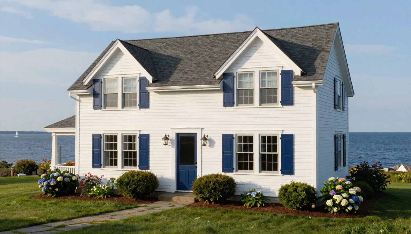 Coastal home in Maine