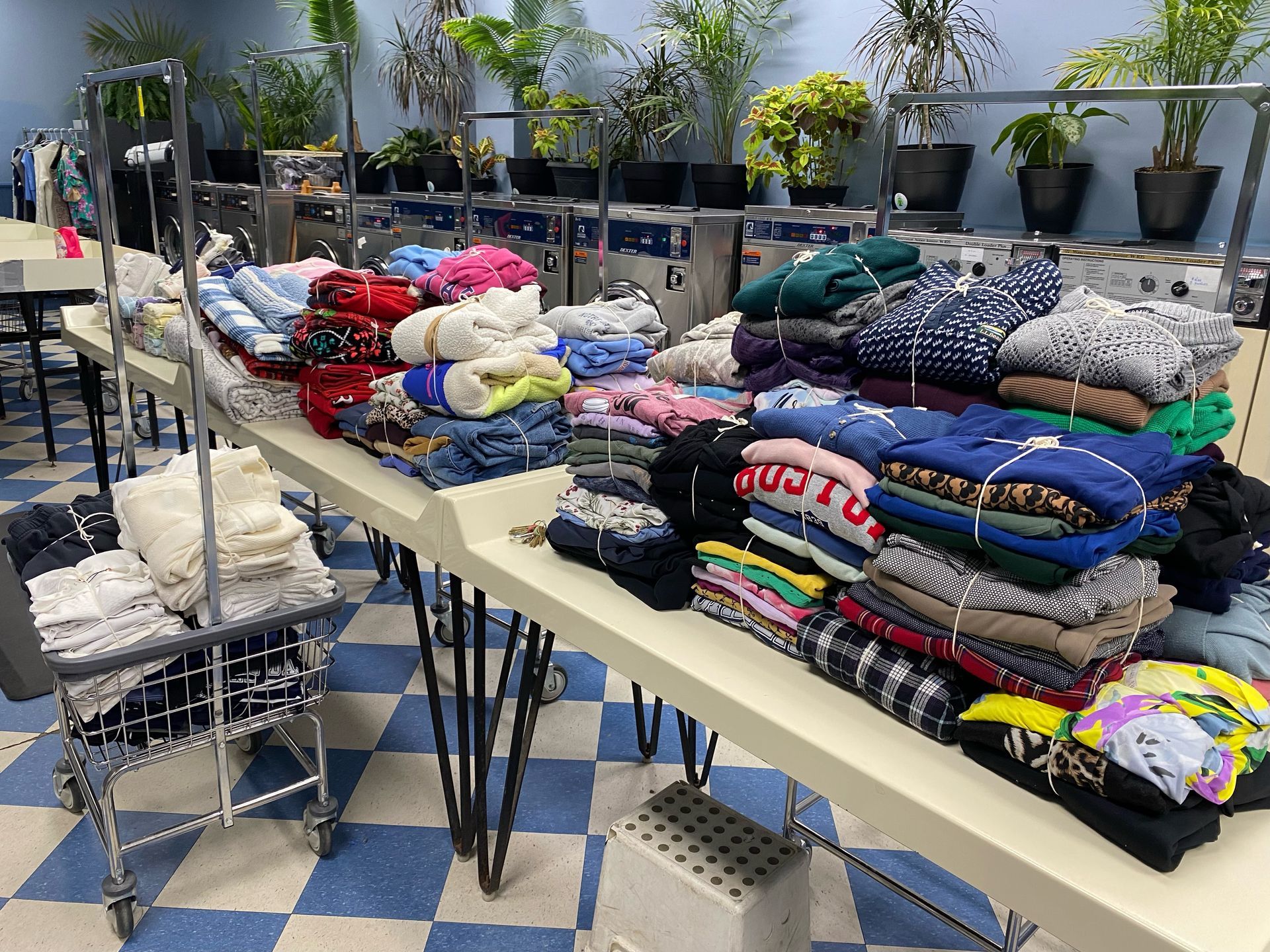 Laundry On Top Of The Table