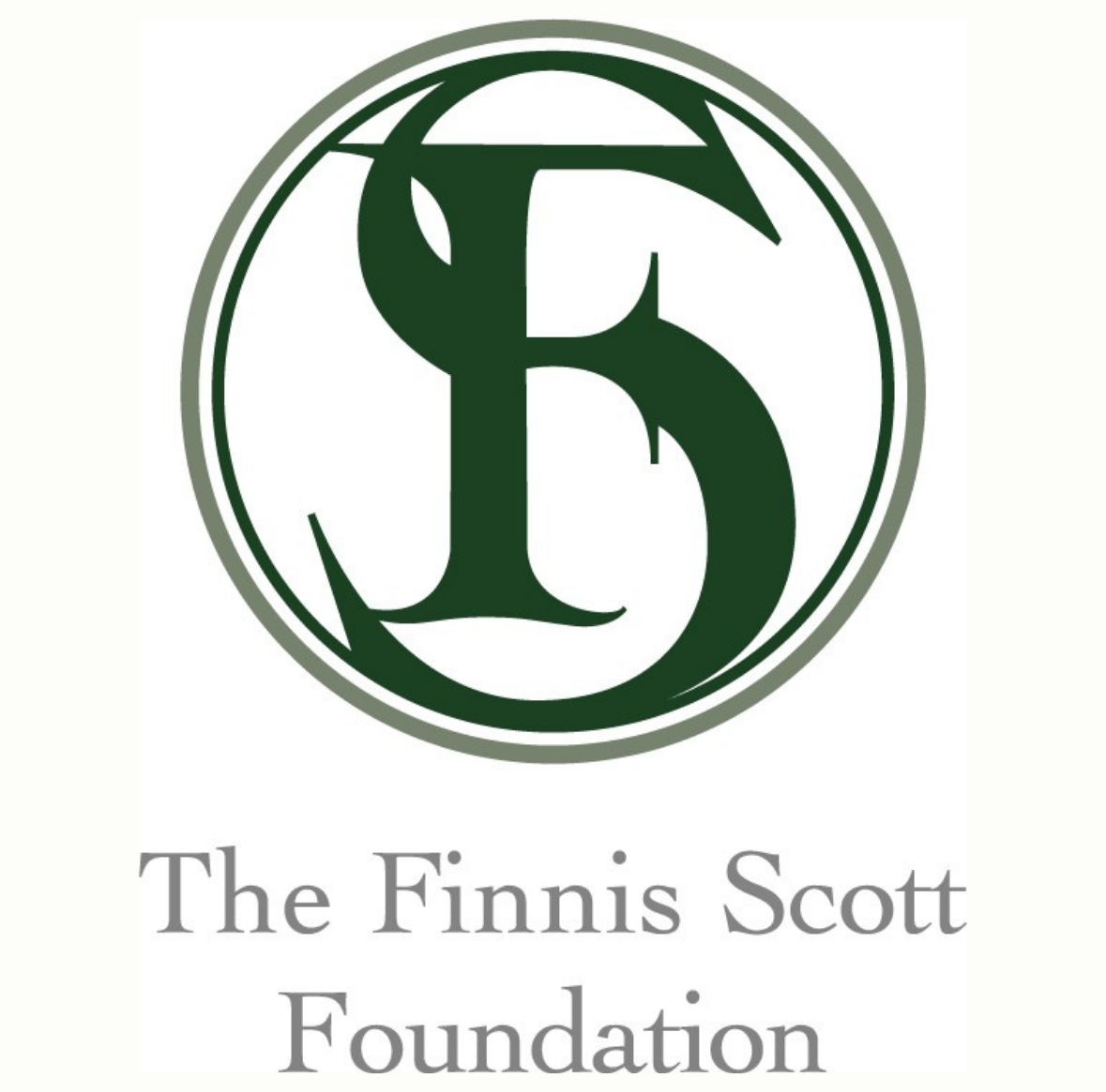 The Finnis Scott Foundation logo with a green monogram inside a circle