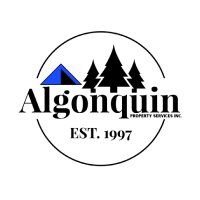 It is a logo for algonquin property services inc.
