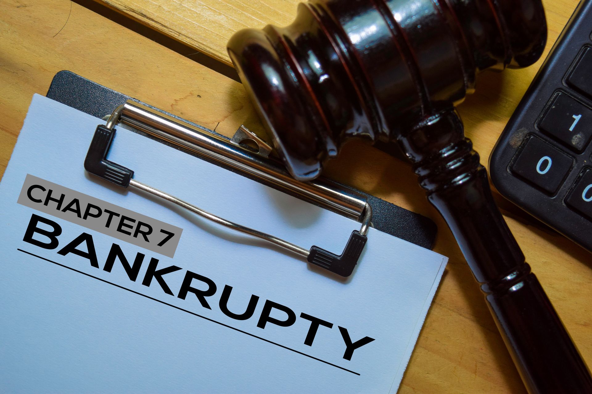 Professional chapter 7 bankruptcy attorney assisting clients with debt relief options.
