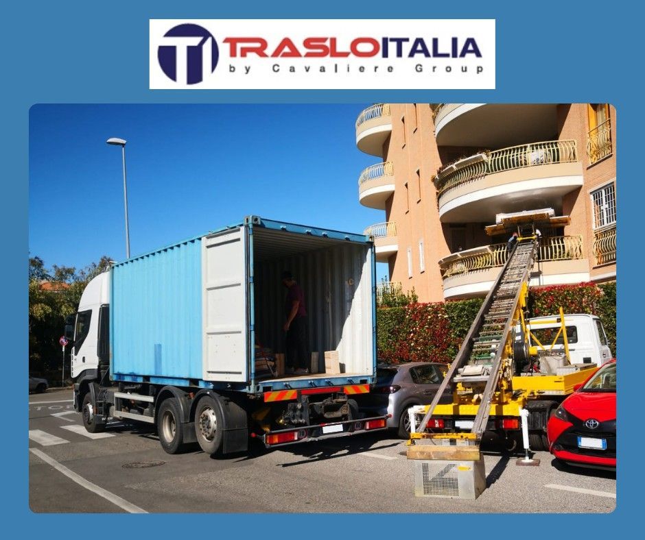 trasporto con autoscala