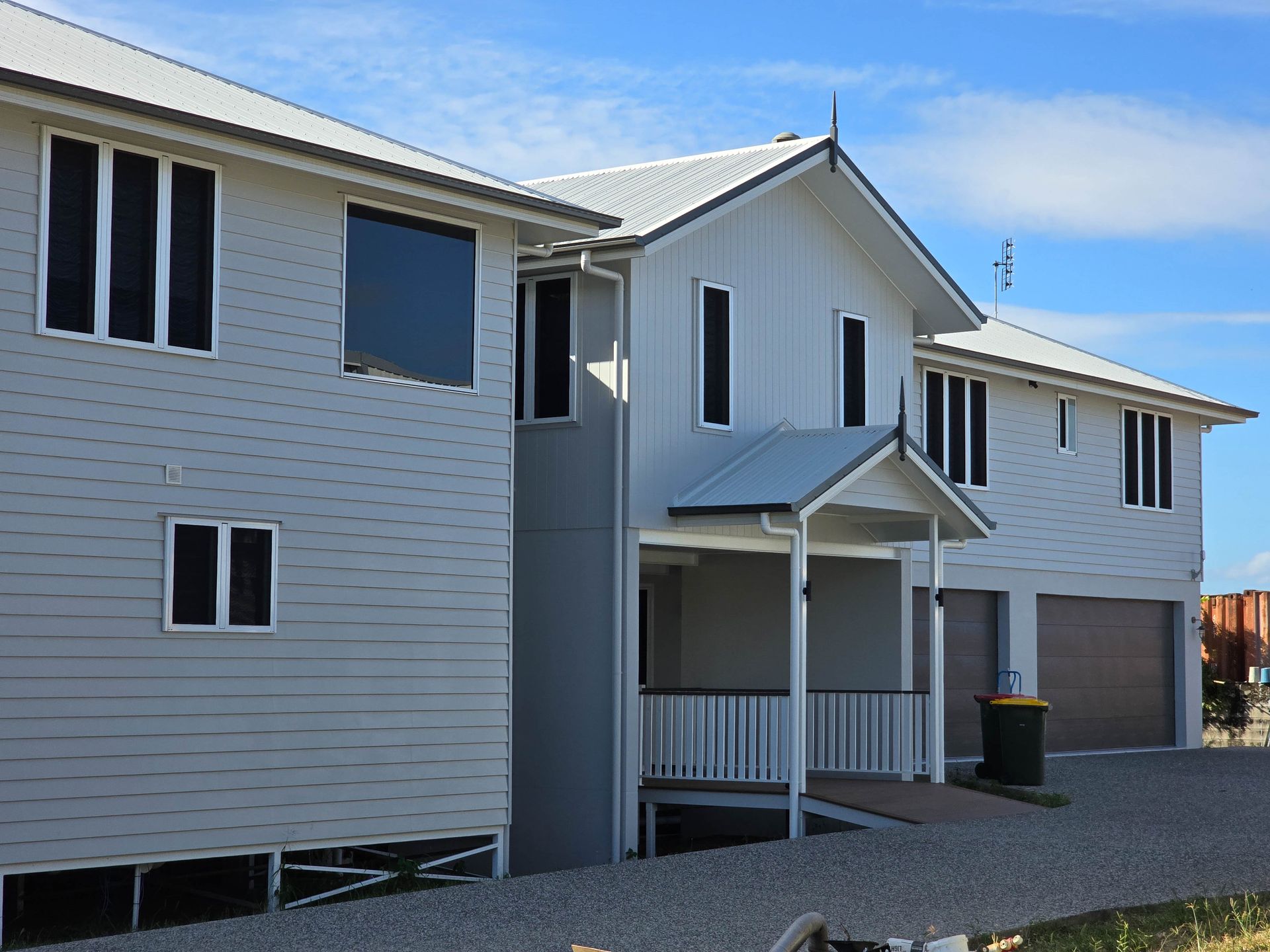 A Large House With a Large Porch and Stairs  — Drawing Works In Innisfail, QLD