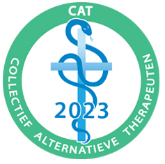 Aangesloten bij het Collectief Alternatieve Therapeuten CAT, colleactief alternatieve therapeuten