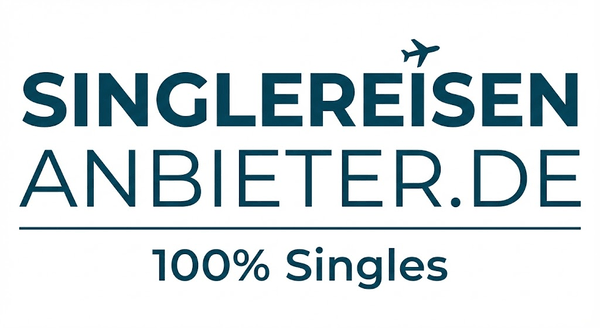100% Singles | 0% Paare Logo der Webseite Singlereisen-Anbieter.de