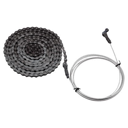Kit de cadena y cable de acero para motores de portones de garaje
