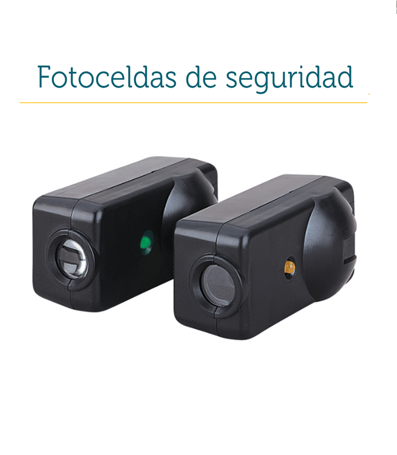 Fotoceldas de seguridad infrarrojas
