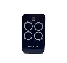 Control remoto Genius de 4 canales para apertura de portones automáticos residenciales
