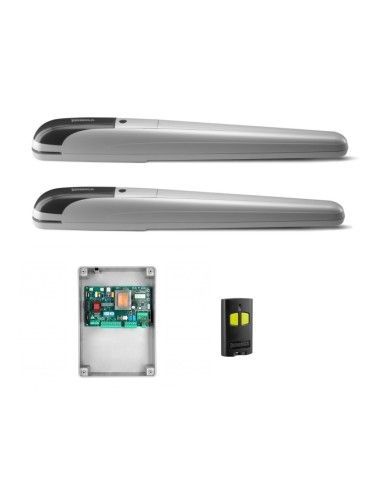 Kit Beninca BOB para puertas batientes de 2 hojas con diseño elegante