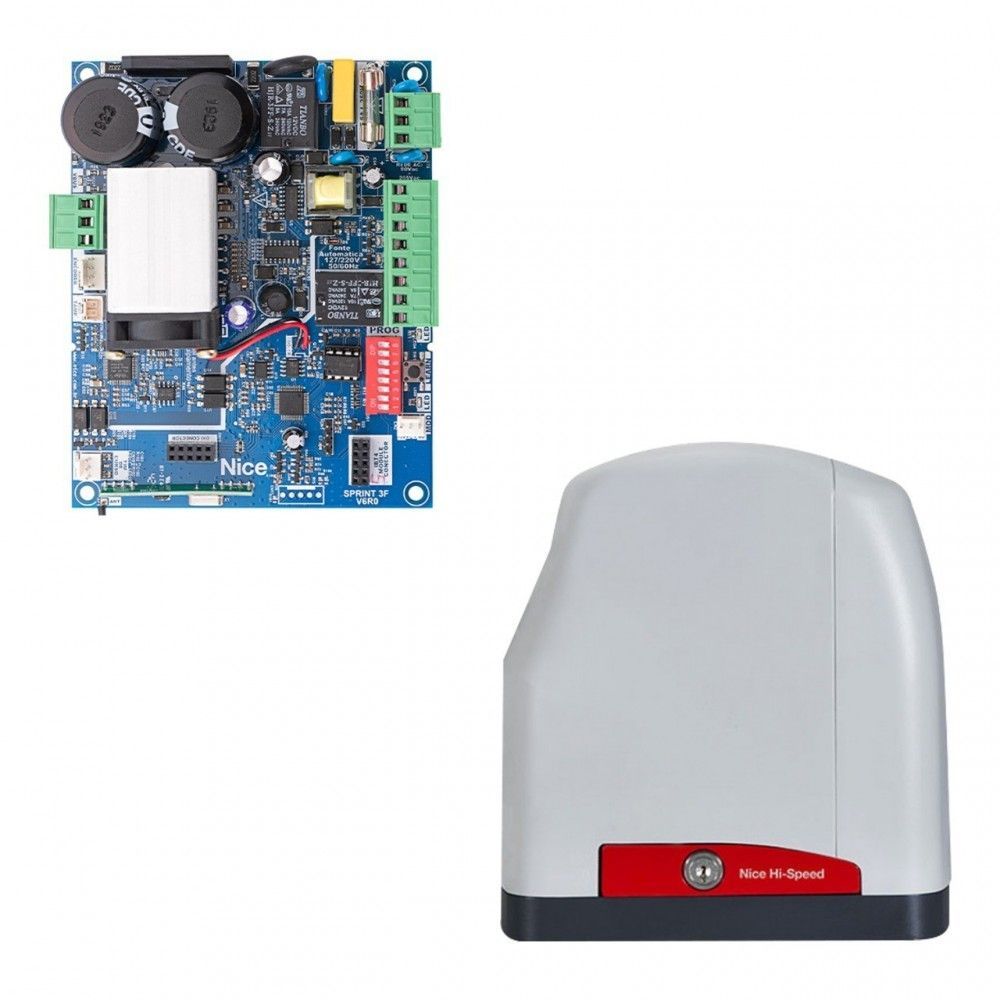 Central electrónica Nice para motor de portón eléctrico de alta velocidad SR600i