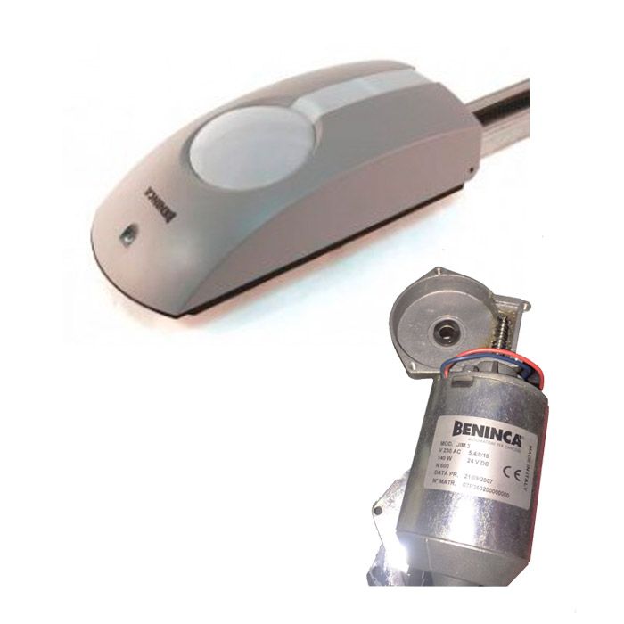 Recambio de motorreductor Beninca JIM para sistemas de automatización de garaje