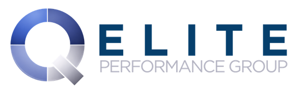 The Elite Performance Group logo features a stylized letter