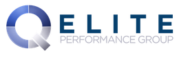 The Elite Performance Group logo features a stylized letter 