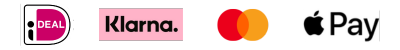 bank logos. Klarna, mastercard, Apple Pay