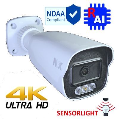 Security Cameras Mounted on a Pole Outside Glass Office Buildings — Austec IT & CCTV in Beerwah, QLD