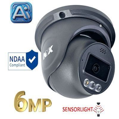 Two Silver Security Cameras Mounted on a Building — Austec IT & CCTV in Beerwah, QLD
