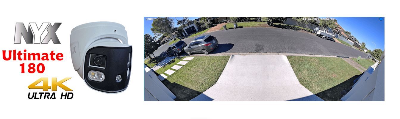White Hallway With a Ceiling-mounted Security Camera — Austec IT & CCTV in Beerwah, QLD