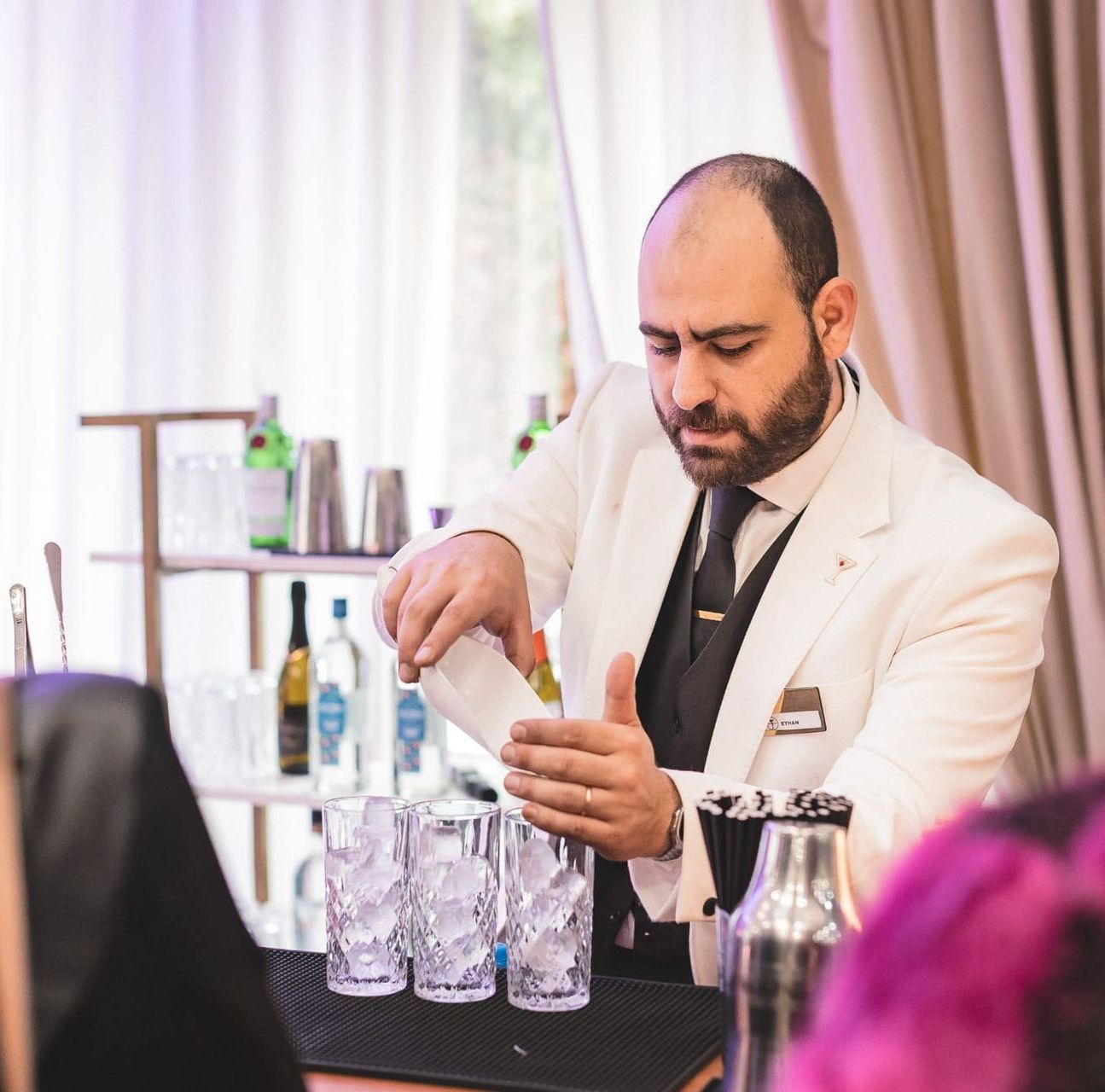 Dettaglio cocktail premium per Bar Catering
