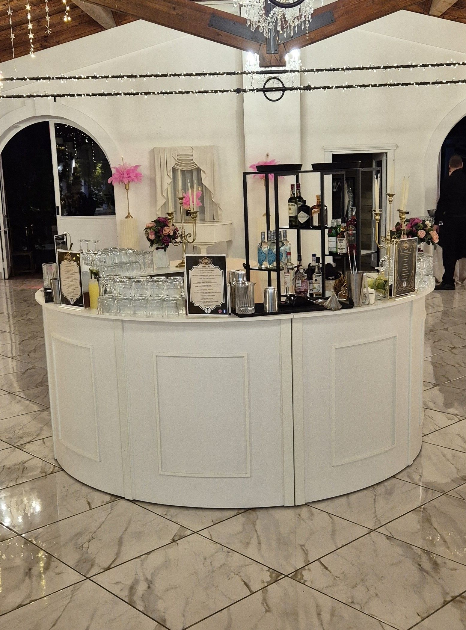 Bancone Bar circolare matrimonio