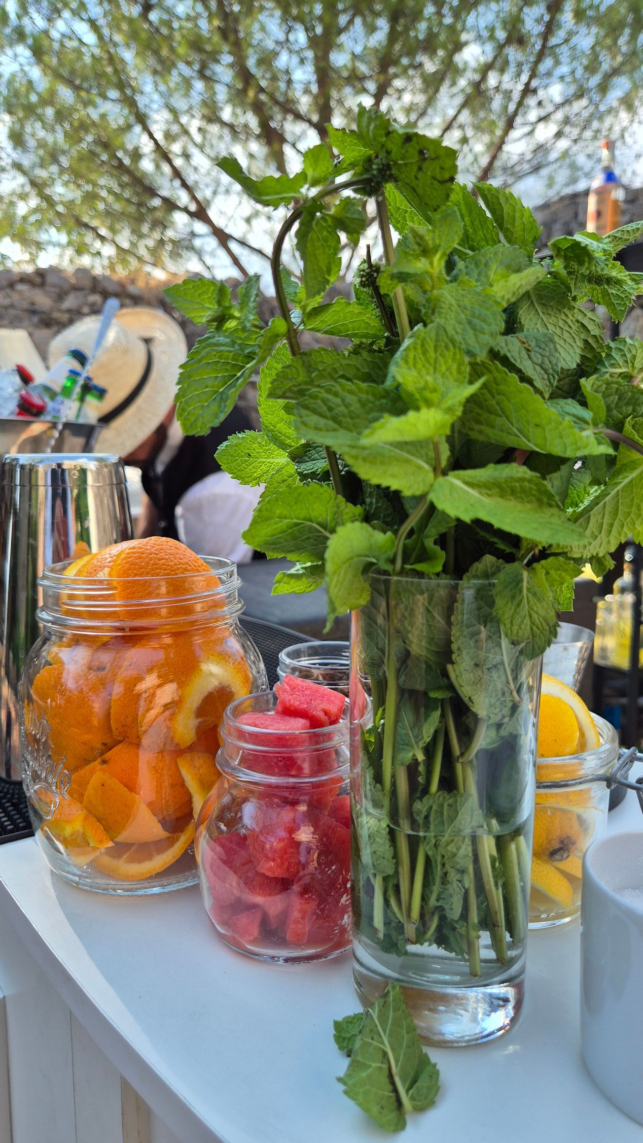 Setup Regia Beverage matrimonio Villa Sant'Angelo Poli