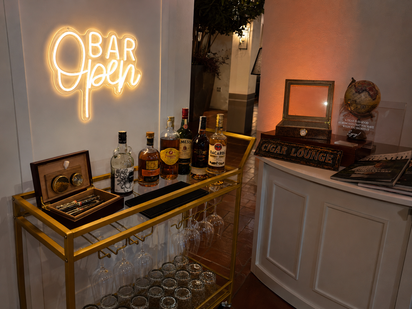 Cigar & Rum Corner Barman Express