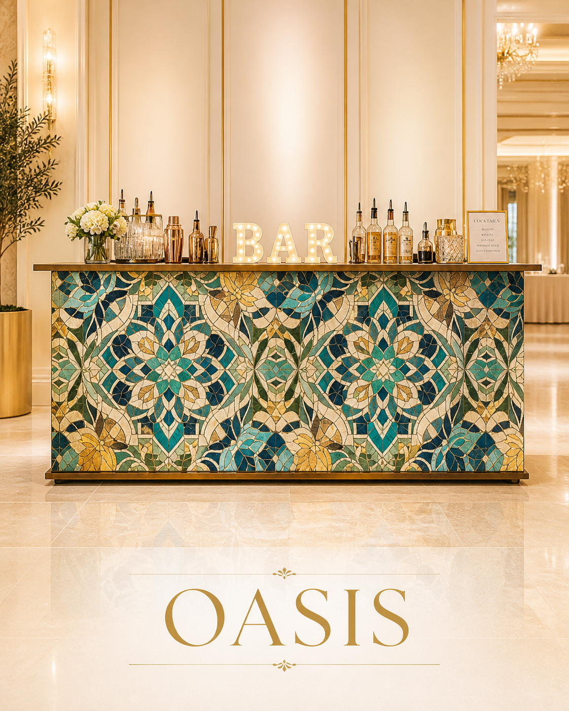 Bancone Oasis Barman Express