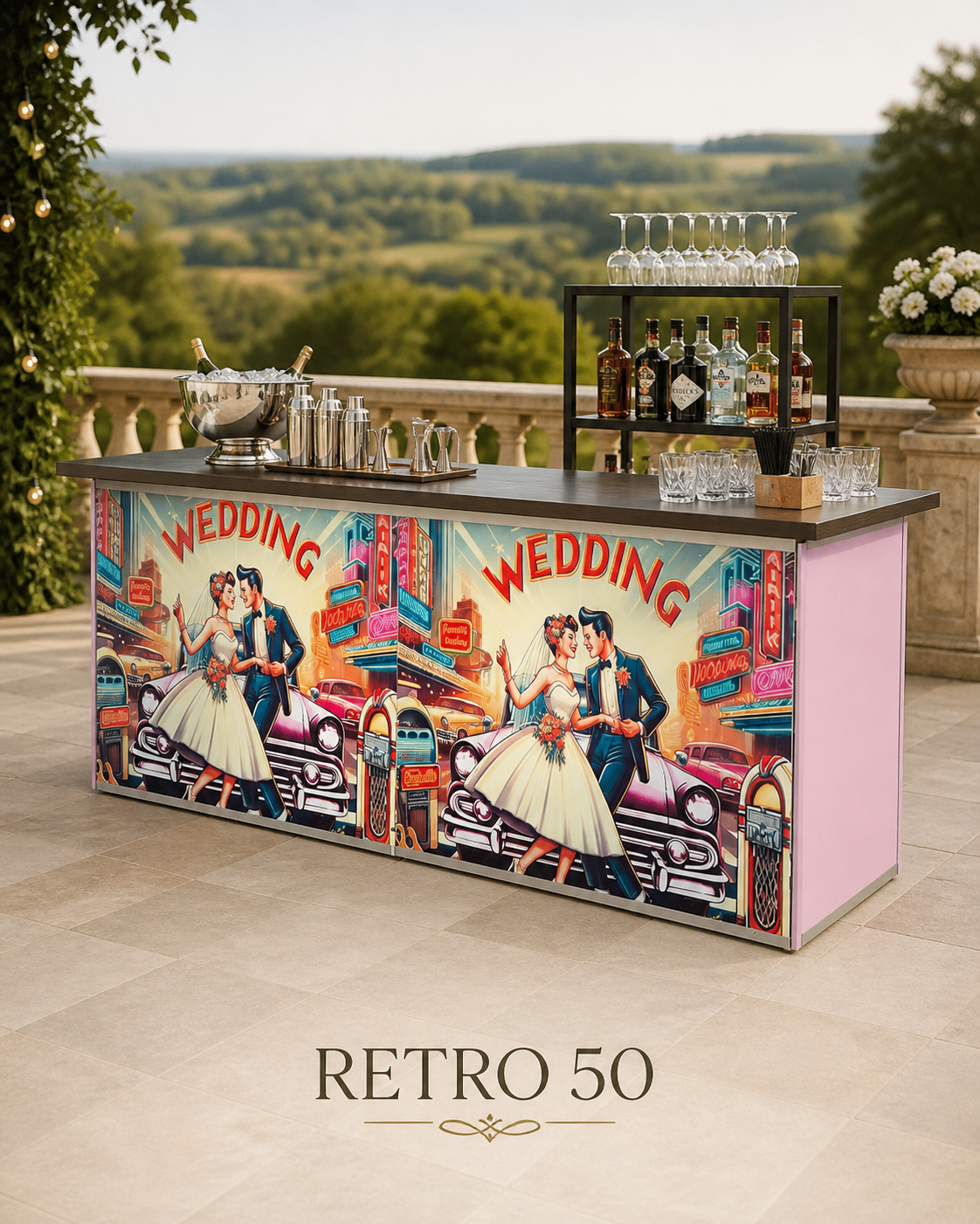 Bancone Retrò 50 Barman Express