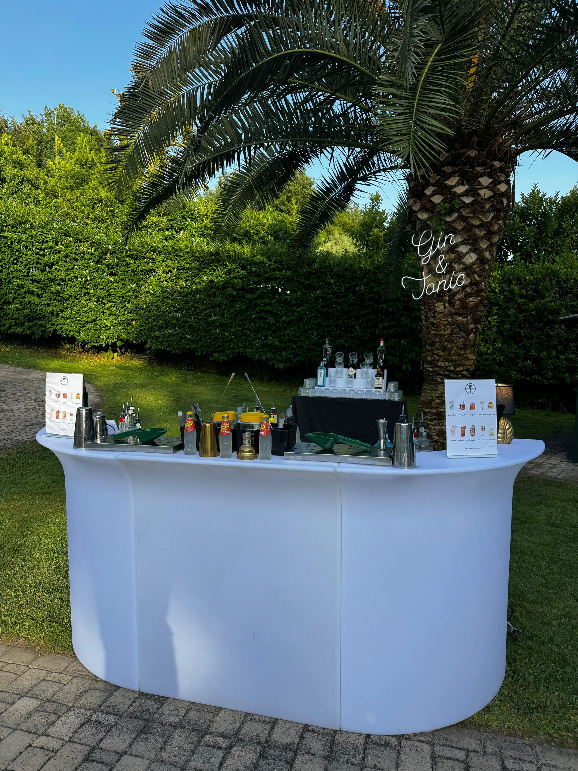 Bancone Luminoso modulare Barman Express