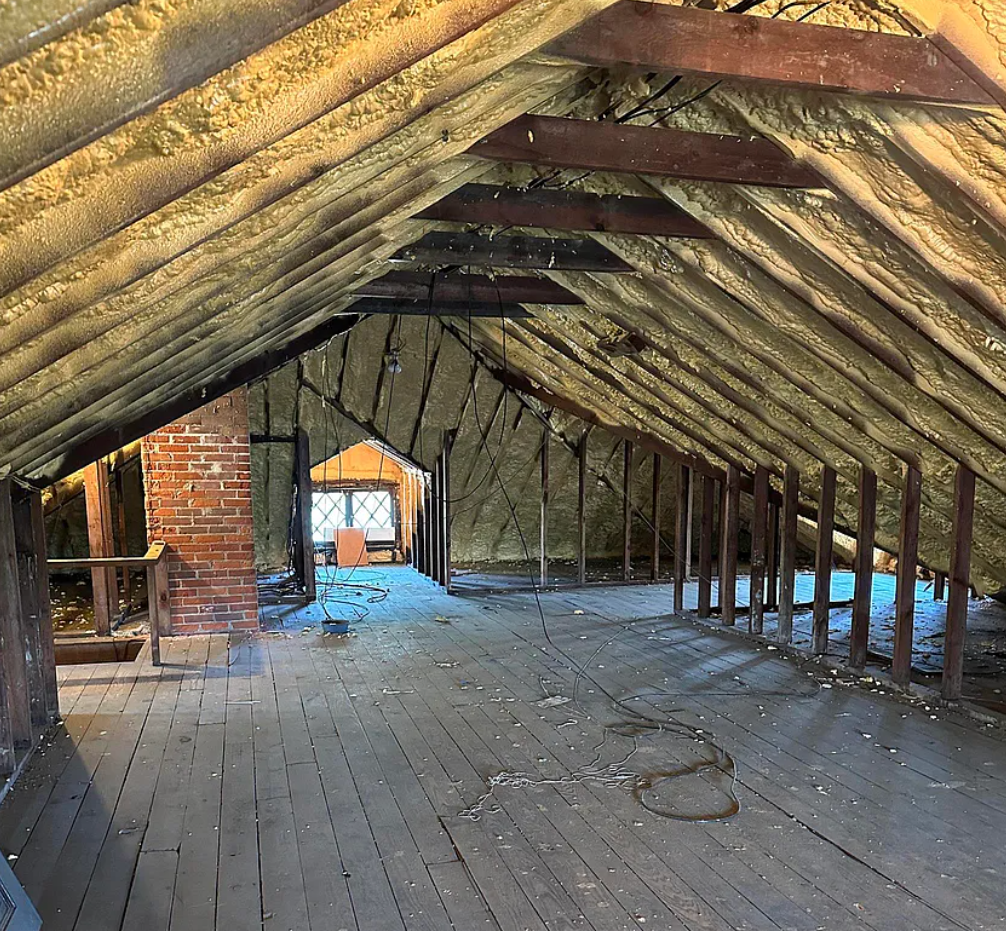 Before Remodel Attic