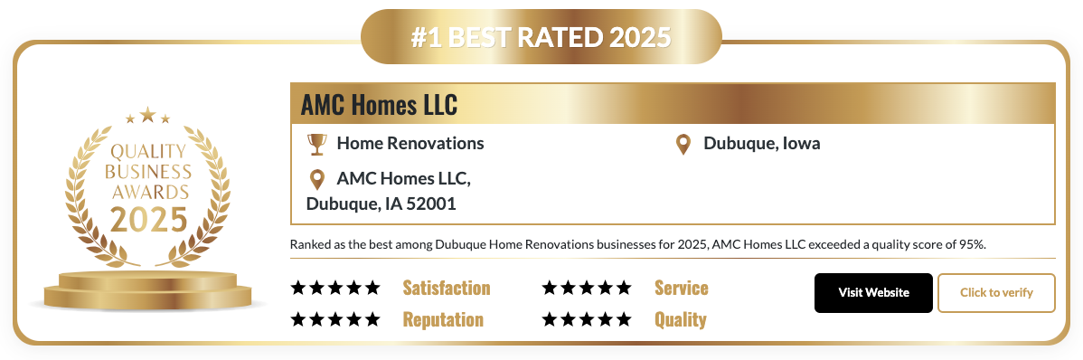 AMC Homes' journey from solving construction service gaps to becoming an award-winning home renovation company.