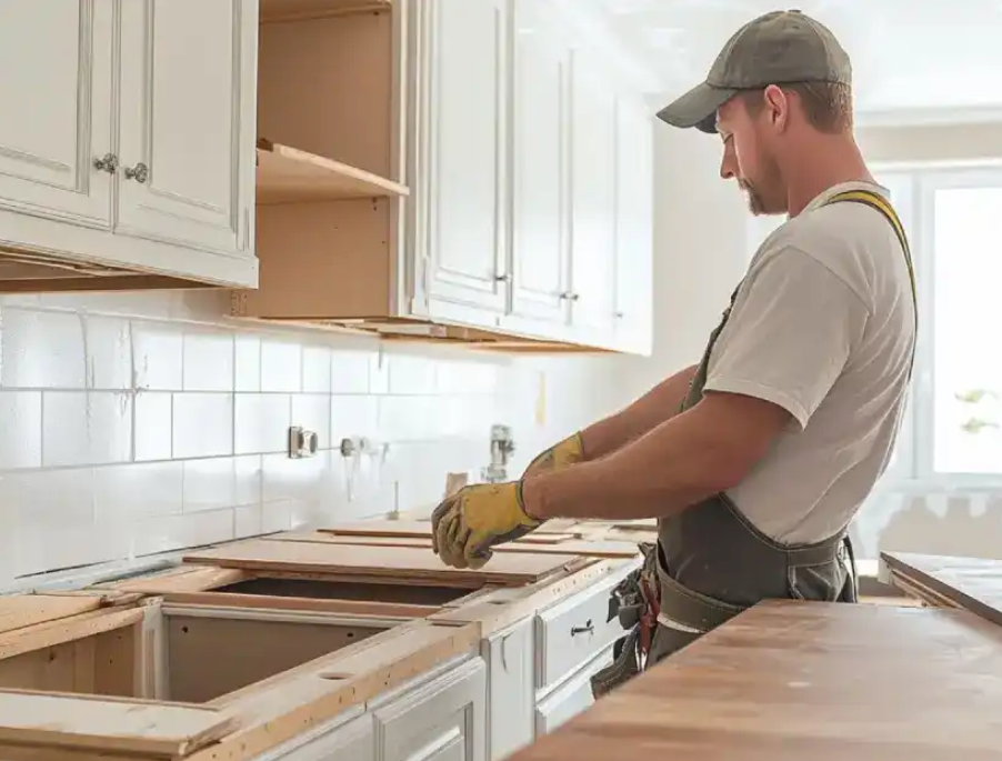 Installing cabinets