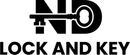 Black lock-and-key icon above the words &ldquo;LOCK AND KEY&rdquo; in bold black text.